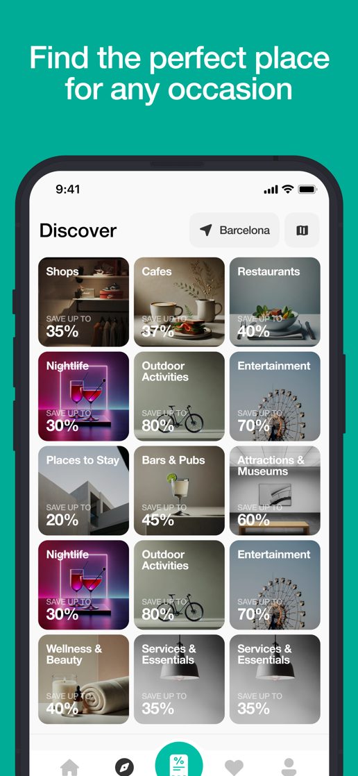 Captura de la app Tourist 2
